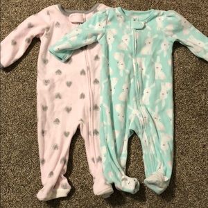 3/$15. 2 Footie pajamas